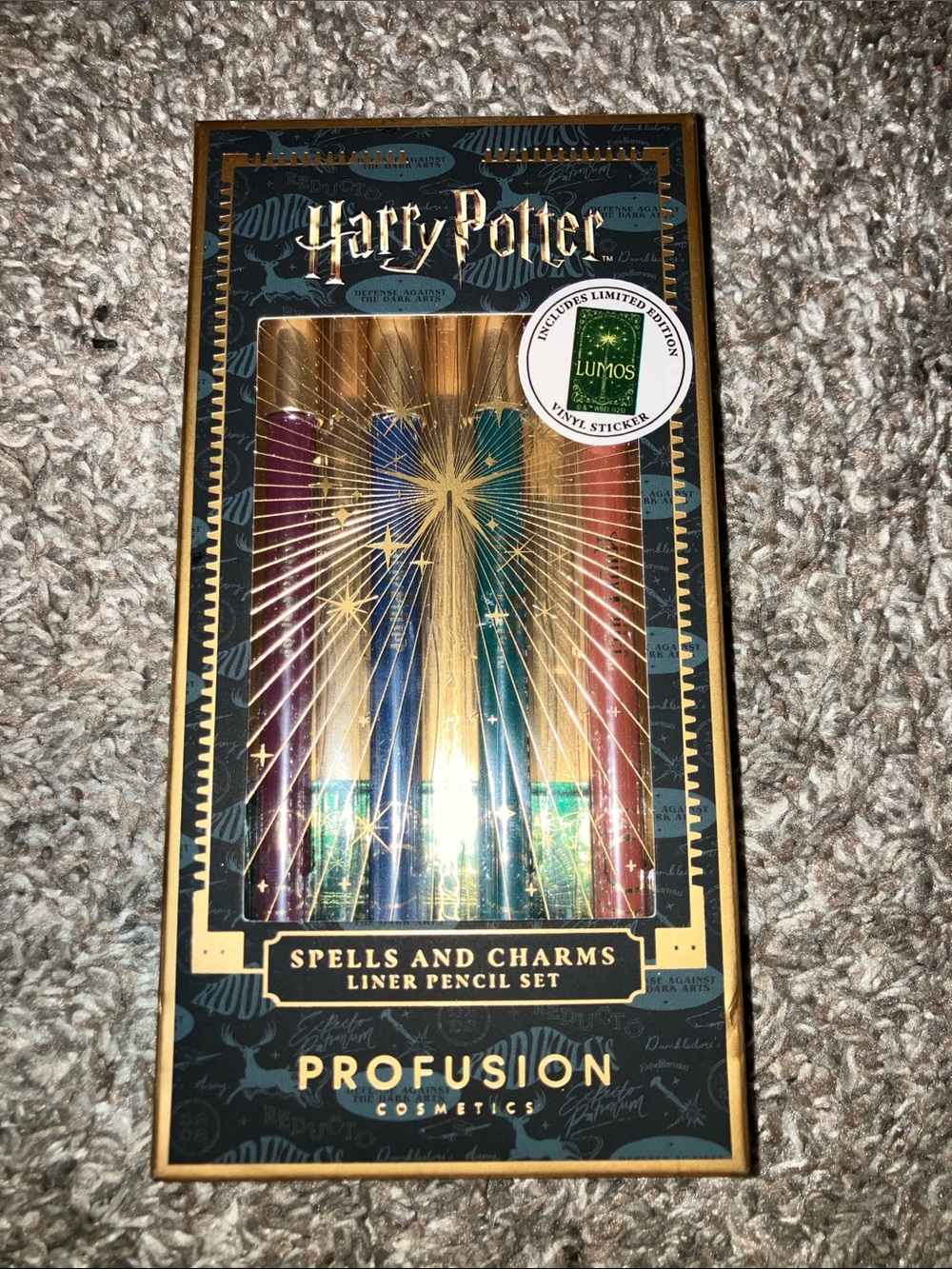 Profusion Cosmetics Harry Potter Spells and Charms Liner Pencil Set - Multicolor